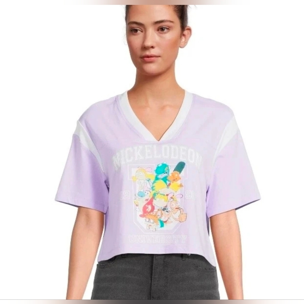 Nickelodeon Juniors' Skimmer Graphic Tee with Short Sleeves L